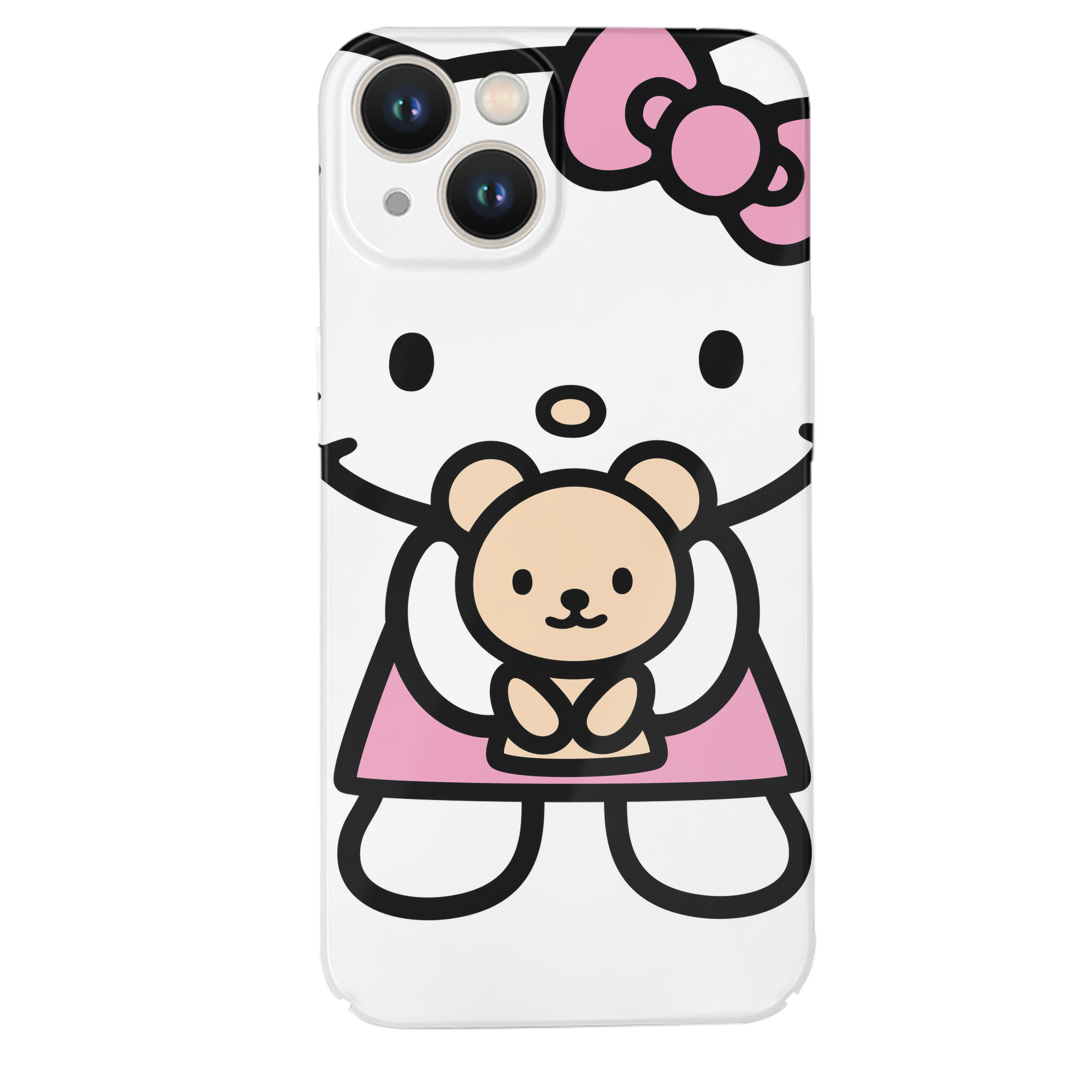 （画像用） Hello Kitty ハローキティ 【iPhone 14シリーズ対応】ハードケース